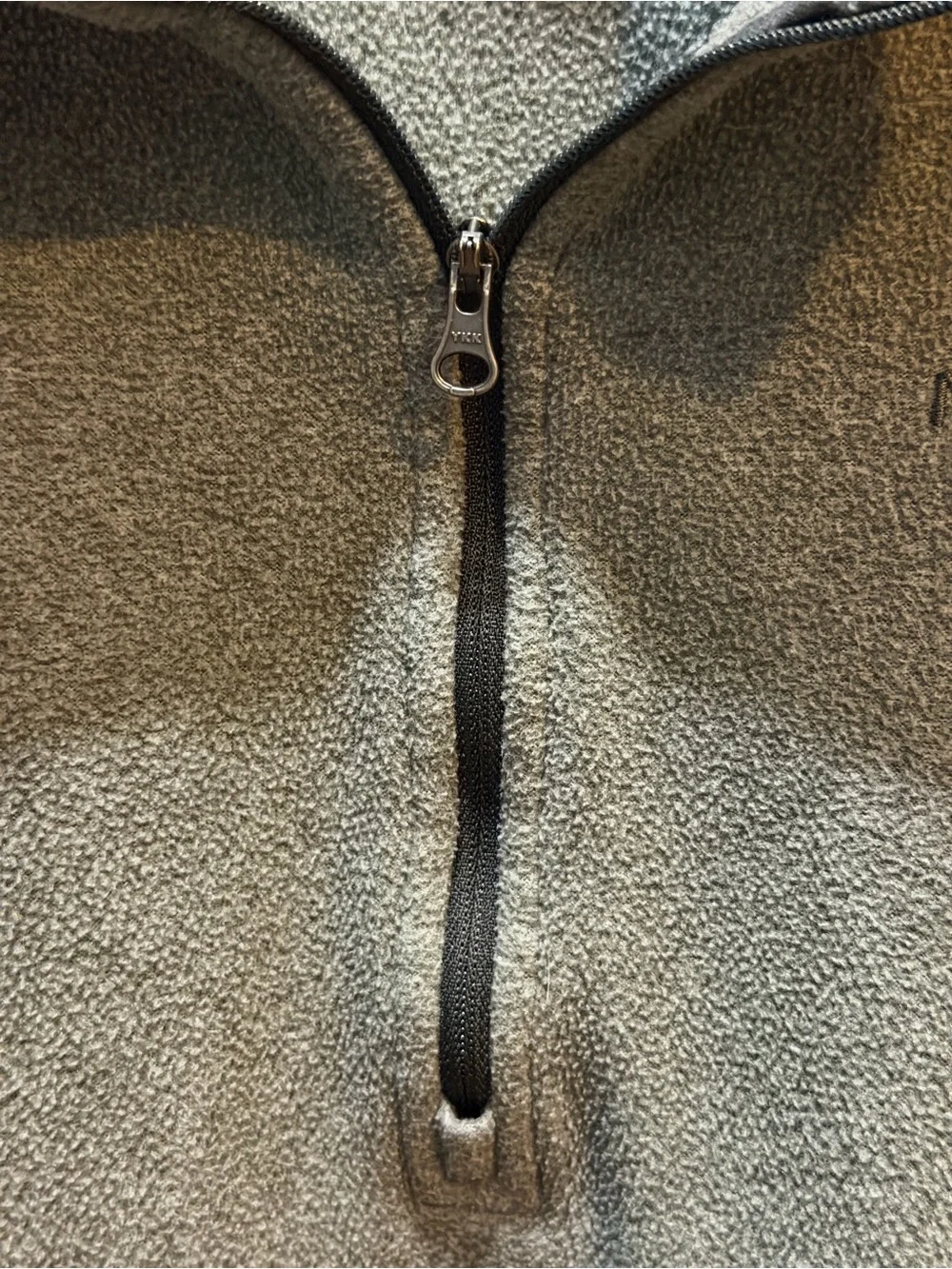 The North Face 1/4 Zip Pullover Men XL Gray Fleece Mock Neck Outerwear Sweater